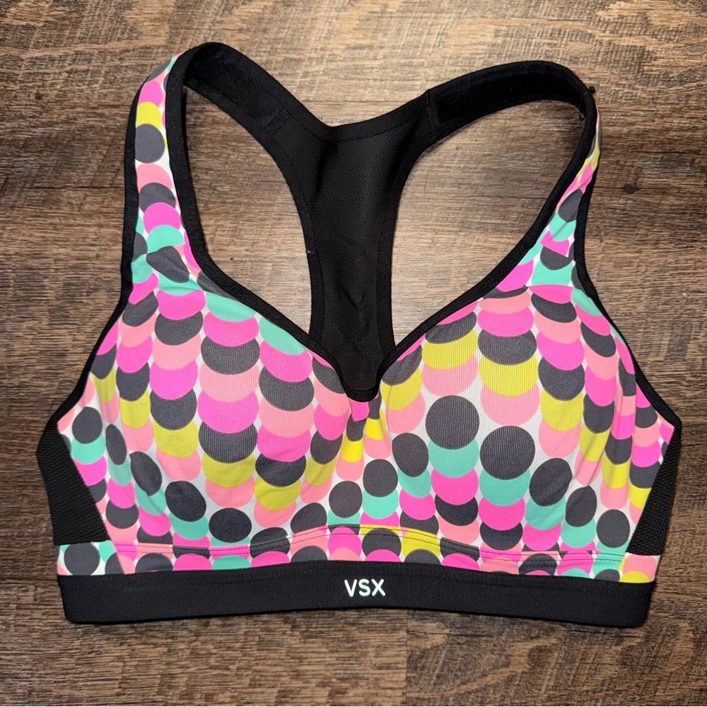 Victoria’s Secret VSX Sport Women's Colorful Sports Bra Size 34C